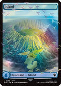 Magic: The Gathering - Commander: FINAL FANTASY - Island (Chocobo Track Foil) - 479 - Foil