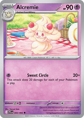 Pokemon ME02: Phantasmal Flames Alcremie - Anime Card Craze