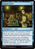 Magic: The Gathering - Avatar: The Last Airbender - Honest Work - Normal - Anime Card Craze