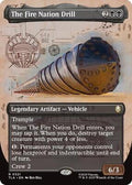 Magic: The Gathering - Avatar: The Last Airbender - The Fire Nation Drill (Borderless) - Foil - Anime Card Craze