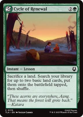 Magic: The Gathering - Avatar: The Last Airbender - Cycle of Renewal - Normal - Anime Card Craze