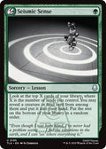 Magic: The Gathering - Avatar: The Last Airbender - Seismic Sense - Normal - Anime Card Craze
