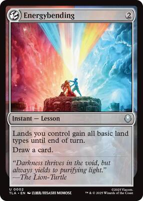 Magic: The Gathering - Avatar: The Last Airbender - Energybending - Foil - Anime Card Craze