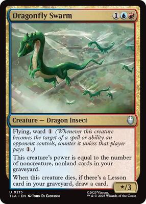 Magic: The Gathering - Avatar: The Last Airbender - Dragonfly Swarm - Normal - Anime Card Craze