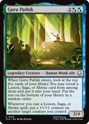 Magic: The Gathering - Avatar: The Last Airbender - Guru Pathik - Normal - Anime Card Craze