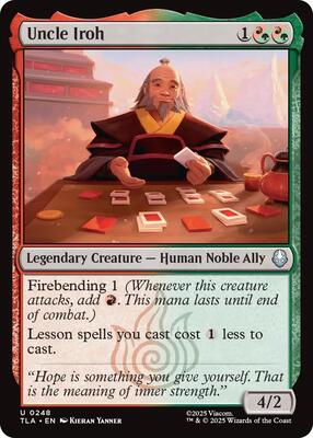 Magic: The Gathering - Avatar: The Last Airbender - Uncle Iroh - Normal - Anime Card Craze