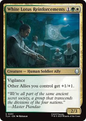 Magic: The Gathering - Avatar: The Last Airbender - White Lotus Reinforcements - Normal - Anime Card Craze