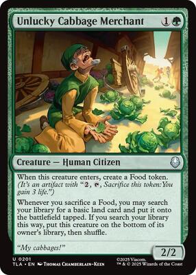 Magic: The Gathering - Avatar: The Last Airbender - Unlucky Cabbage Merchant - Normal - Anime Card Craze
