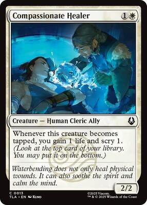 Magic: The Gathering - Avatar: The Last Airbender - Compassionate Healer - Normal - Anime Card Craze