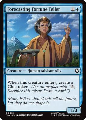 Magic: The Gathering - Avatar: The Last Airbender - Forecasting Fortune Teller - Normal - Anime Card Craze