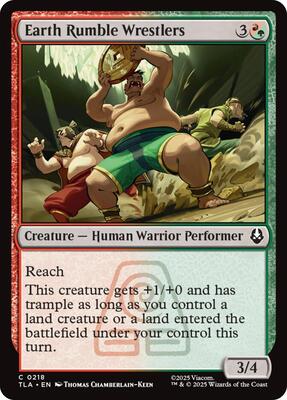 Magic: The Gathering - Avatar: The Last Airbender - Earth Rumble Wrestlers - Normal - Anime Card Craze