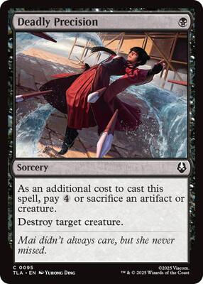 Magic: The Gathering - Avatar: The Last Airbender - Deadly Precision - Normal - Anime Card Craze