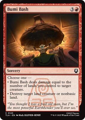 Magic: The Gathering - Avatar: The Last Airbender - Bumi Bash - Normal - Anime Card Craze