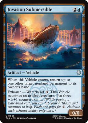 Magic: The Gathering - Avatar: The Last Airbender - Invasion Submersible - Normal - Anime Card Craze