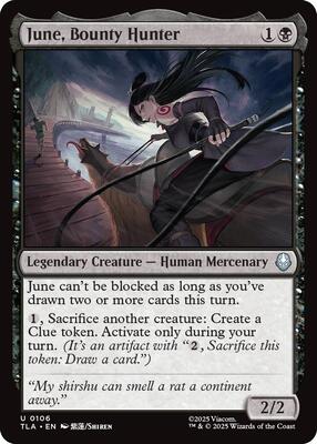 Magic: The Gathering - Avatar: The Last Airbender - June, Bounty Hunter - Normal - Anime Card Craze