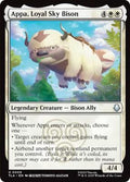 Magic: The Gathering - Avatar: The Last Airbender - Appa, Loyal Sky Bison - Normal - Anime Card Craze