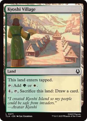 Magic: The Gathering - Avatar: The Last Airbender - Kyoshi Village - Normal - Anime Card Craze
