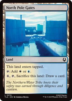 Magic: The Gathering - Avatar: The Last Airbender - North Pole Gates - Normal - Anime Card Craze