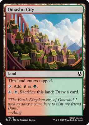 Magic: The Gathering - Avatar: The Last Airbender - Omashu City - Normal