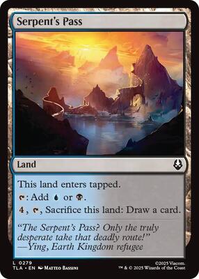 Magic: The Gathering - Avatar: The Last Airbender - Serpent's Pass - Normal - Anime Card Craze