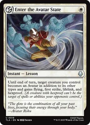 Magic: The Gathering - Avatar: The Last Airbender - Enter the Avatar State - Normal - Anime Card Craze
