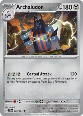 Pokemon - ME02: Phantasmal Flames - Archaludon - Anime Card Craze