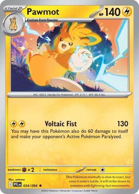 Pokemon - ME02: Phantasmal Flames - Pawmot - Anime Card Craze