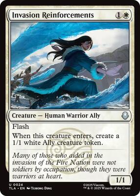 Magic: The Gathering - Avatar: The Last Airbender - Invasion Reinforcements - Normal - Anime Card Craze