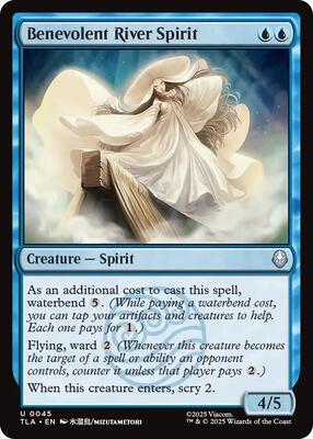 Magic: The Gathering - Avatar: The Last Airbender - Benevolent River Spirit - Foil - Anime Card Craze