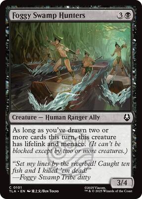 Magic: The Gathering - Avatar: The Last Airbender - Foggy Swamp Hunters - Normal - Anime Card Craze