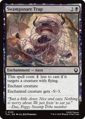 Magic: The Gathering - Avatar: The Last Airbender - Swampsnare Trap - Normal - Anime Card Craze
