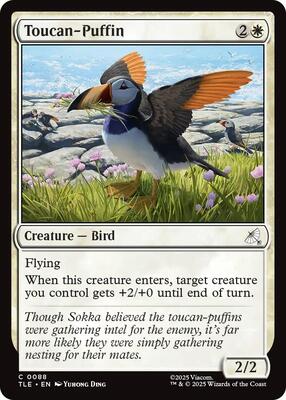 Magic: The Gathering - Avatar: The Last Airbender: Eternal-Legal - Toucan-Puffin - Foil - Anime Card Craze