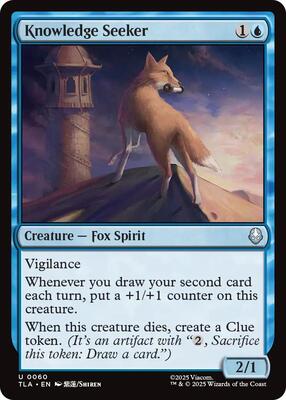 Magic: The Gathering - Avatar: The Last Airbender - Knowledge Seeker - Normal - Anime Card Craze