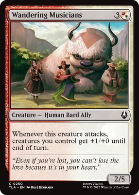 Magic: The Gathering - Avatar: The Last Airbender - Wandering Musicians - Normal - Anime Card Craze
