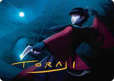 Magic: The Gathering - Art Series: Avatar: The Last Airbender - Mai, Jaded Edge Art Card (Gold-Stamped Signature) - Normal