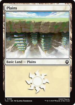 Magic: The Gathering - Avatar: The Last Airbender - Plains (0282) - Foil - Anime Card Craze