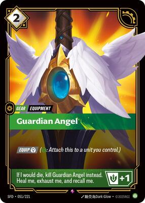 Riftbound: League of Legends Trading Card Game - Spiritforged - Guardian Angel - Rare - Foil