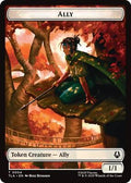 Magic: The Gathering - Avatar: The Last Airbender - Ally (0004) // Clue (0015) Double-Sided Token - Normal - Anime Card Craze