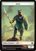 Magic: The Gathering - Avatar: The Last Airbender - Ally (0005) // Clue (0014) Double-Sided Token - Foil - Anime Card Craze