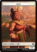 Magic: The Gathering - Avatar: The Last Airbender - Ally (0008) // Clue (0016) Double-Sided Token - Normal - Anime Card Craze