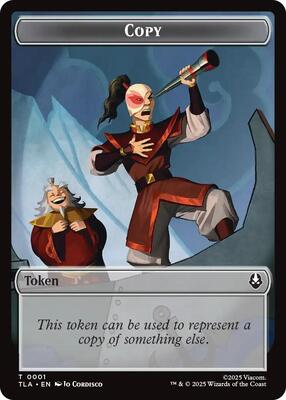 Magic: The Gathering - Avatar: The Last Airbender - Copy (0001) // Spirit Double-Sided Token - Normal - Anime Card Craze