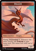 Magic: The Gathering - Avatar: The Last Airbender - Dragon // Food (0019) Double-Sided Token - Normal - Anime Card Craze