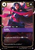 Riftbound: League of Legends Trading Card Game - Spiritforged - Irelia - Graceful - Rare - Foil