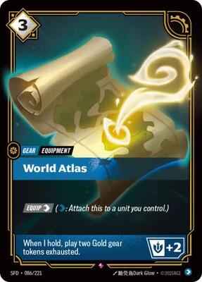 Riftbound: League of Legends Trading Card Game - Spiritforged - World Atlas - Rare - Foil