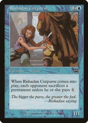 Magic: The Gathering - Mercadian Masques - Rishadan Cutpurse - Anime Card Craze