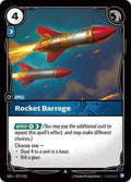 Riftbound: League of Legends Trading Card Game - Spiritforged - Rocket Barrage - Uncommon - Normal