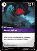 Riftbound: League of Legends Trading Card Game - Spiritforged - Beast Below - Uncommon - Normal