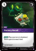 Riftbound: League of Legends Trading Card Game - Spiritforged - Factory Recall - Uncommon - Normal