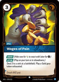 Riftbound: League of Legends Trading Card Game - Spiritforged - Wages of Pain - Common - Normal