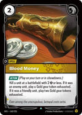 Riftbound: League of Legends Trading Card Game - Spiritforged - Blood Money - Uncommon - Normal
